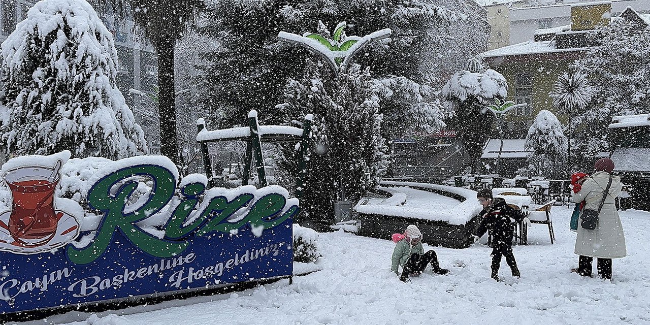 Rize Valiliği'nden Uyarı: Kar ve Sağanak Yağış Geliyor